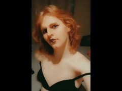 Redhead Tgirl Pandora Teases you - Screenshot 11 of 16 - Redhead