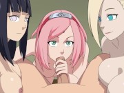 Preview 4 of Naruto - Kunoichi Trainer - Part  - Girls Suck Your DIck By LoveSkySanX