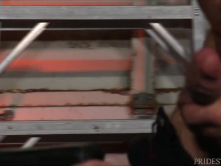 MenOver30 - Leather Daddy Feeds Sub His Pheromones & Dick