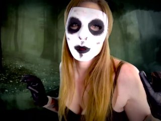 femdom joi, femdom executrix, mask fetish, solo female