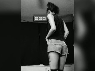 Cute little stripping her clothes