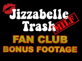 Jizzabelle Trash Masturbates for her Fans