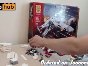 Preview 1 of Building a hot ass Lego Star Wars XXX-Wing to creampie the galaxy like your stepsister's stepcousin