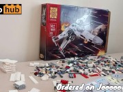 Preview 2 of Building a hot ass Lego Star Wars XXX-Wing to creampie the galaxy like your stepsister's stepcousin