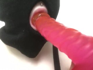 Big titty whore gives a sloppy blowjob