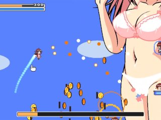 PunitDot [Hentai pixel game] Ep1 save japan from kawai giant girl_with hugeboobs !