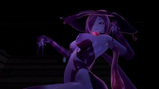Slime-Girl Eris 3D Hentai 4K 60Fps Uncensored Halloween Night