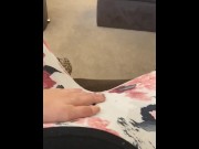 Preview 2 of Rubbing my Pussy in the Living Room Shhhhhh