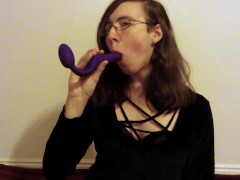 Shy Beginner Plays With Dildo