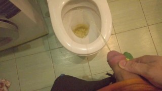 STIPPING IN THE TOILET