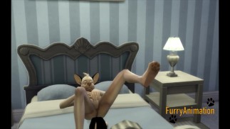 Пушистый Яой Хентай 3D - Собака Себя