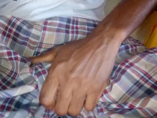 PLAYING WITH MY COCK COS ITS ACHING FOR SOME FUCK PART 1