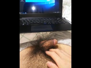 jerk2porn, pubes, fetish, vertical video