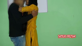JOI  Cute Indian girl in dress masturbate her tight pussy and spank and orgasm for her Love