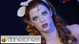 In A Halloween Horror Parody Dane Jones's Haunted Doll Redhead Craves Cock
