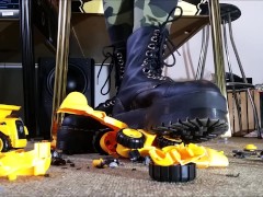 Toycar Crushing with Doc Martens Boots (Trailer)