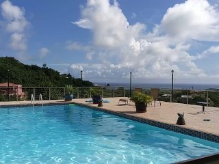 mother, poolside, pool, skinny dip