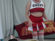 Preview 5 of Cheerleader fucks the coach to make the pep squad
