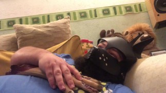 Хэллоуин щенок клип