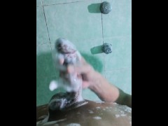 Jerking off while taking a shower - Screenshot 10 of 16 - Tattoo