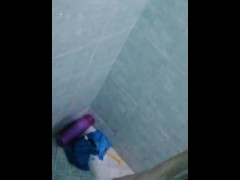 Jerking off while taking a shower - Screenshot 14 of 16 - Cumshot