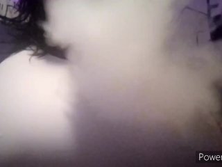 solo female, smoking, bbw, smoking fetish
