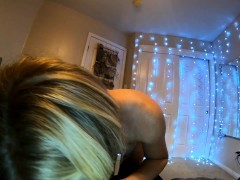 Welcum to Huney's Cam Room to get a blowjob - HuneyBaked