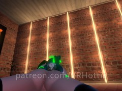 Bunny Girl in Green Black Latex Suit Strips Bottom and Face Rides POV Lap Dance - Screenshot 10 of 16 - Point Of View