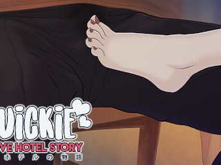 先生は公共の場で私たちに足コキを与えます!ep 12 Quickie:Loveホテルストーリー