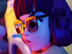 Velma Halloween Animation (Blenderknight, LewdHeart) - Screenshot 4 of 16 - 3d Animation