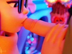Velma Halloween Animation (Blenderknight, LewdHeart) - Screenshot 5 of 16 - Scooby Doo