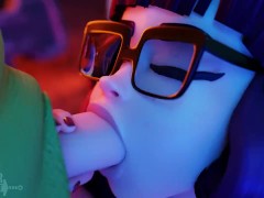 Velma Halloween Animation (Blenderknight, LewdHeart) - Screenshot 6 of 16 - Big Boobs