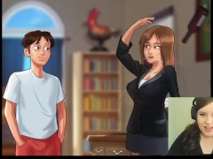 Summertime Saga Cumming Inside The French Teacher