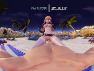 virtual reality, jean, mmd r 18, 180°