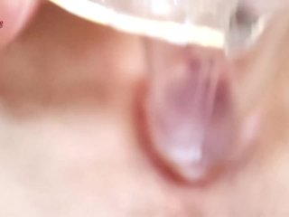 Extreme Pussy Close Up. VaginalDilator