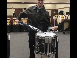 Strong Man in Leather Juggles BIG Sticks