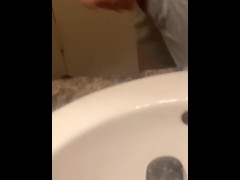 Getting ready to shower