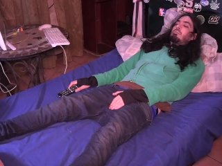 exclusive, behind the scenes, cum mouth, long hair man