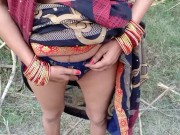 Preview 2 of Desi village Bhabhi outdoor sex in jungle