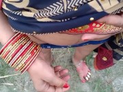 Preview 3 of Desi village Bhabhi outdoor sex in jungle