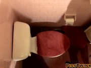 Preview 5 of Few twinks voyeur piss in toilet and hot solo masturbation