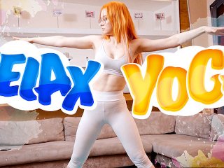 Sheryl X - Naked yoga at home