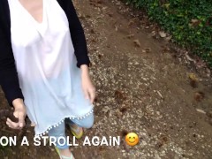 Video Leaving my Clothes and Touching Myself on a Public Hiking Trail