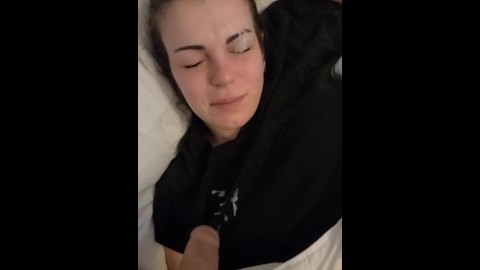 Porn sleeping facial Compilation of
