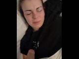 Wake her up like this cumshot