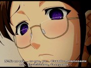 Preview 2 of Hentai girl with glasses fuck // creampie // Squirt