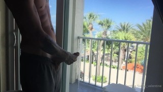 PEOPLE WATCHED MY MONSTERCOCK CUM SHOW