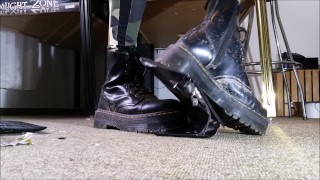 Laptop Crushing with Doc Martens Boots (Trailer)