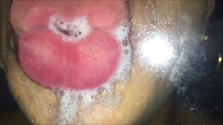 Стеклянное облизывание языка и поцелуи (Короткая версия)