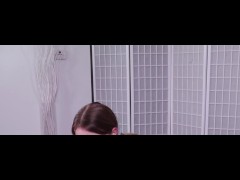 *NEW* Pigtailed Teener Dishes out Sloppy Blowjob